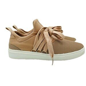 G by Guess Shoes Womens Size 7 Rose Pink Hannah Lace Up Comfort Sneakers